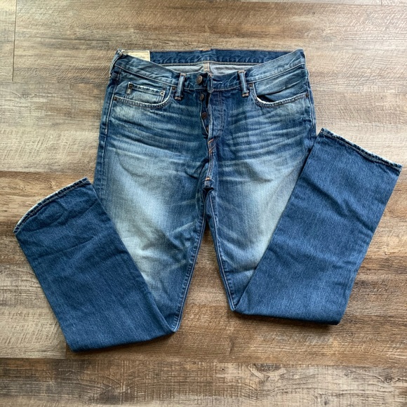 abercrombie classic straight jeans